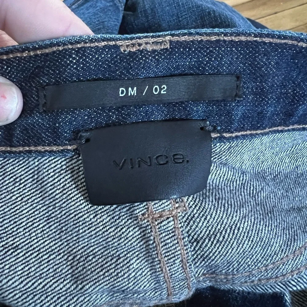 Vince DM/02 dark‎ wash mens blue jeans